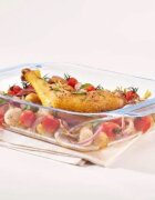 pyrex Комплект от 2 правоъгълни термоустойчиви стъклени съда 3 л/4 л - PYRE