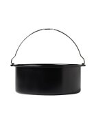 pyrex Кръгъл съд за фритюрник с горещ въздух стомана 19 см -