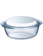 pyrex Кръгла чиния изработена от термоустойчиво стъкло 2.2 л + 0.8 л - PYR
