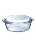 pyrex Кръгла купа изработена от термоустойчиво стъкло 16 л + 05 л - PYRE
