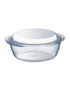 pyrex Кръгла купа термоустойчиво стъкло 1 л + 03 л -