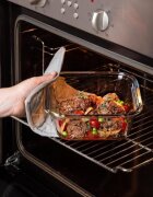 pyrex Квадратен контейнер за храна с херметически затворен капак топлоусто