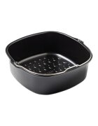 pyrex Квадратен съд за фритюрник с горещ въздух стомана 21 x 20 см -