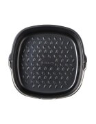 pyrex Квадратен съд за фритюрник с горещ въздух стомана 21 x 20 см -