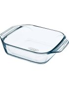 pyrex Квадратна чиния изработена от термоустойчиво стъкло 22 x 22 см / 2.4