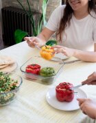 pyrex Квадратна чиния изработена от термоустойчиво стъкло 22 x 22 см / 2.4