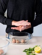 pyrex Квадратна чиния изработена от термоустойчиво стъкло 22 x 22 см / 2.4