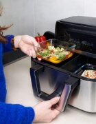 pyrex Квадратна чиния за фритюрник с горещ въздух 5.6L термоустойчиво стъкл