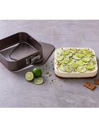 pyrex Квадратна тава за печене с подвижно дъно въглеродна стомана 24 см -