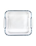 pyrex Квадратна термоустойчива стъклена чиния 25x21см/2л -