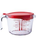 pyrex Мерителна чаша с капак термоустойчиво стъкло 1000 мл -