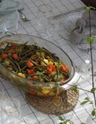 pyrex Овална чиния с капак изработена от термоустойчиво стъкло 44 л + 14