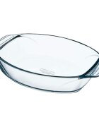 pyrex Овална чиния термоустойчиво стъкло 38 x 27 см / 4 л -