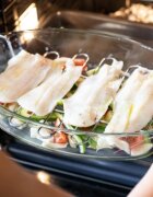 pyrex Овална тава за печене с решетка термоустойчиво стъкло 4 л -