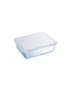 pyrex Правоъгълен контейнер за храна изработен от термоустойчиво стъкло с