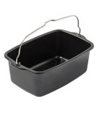 pyrex Правоъгълен съд за фритюрник с горещ въздух стомана 20 x 13 см - PYR