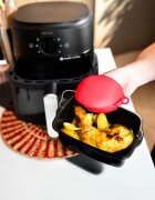 pyrex Правоъгълен съд за фритюрник с горещ въздух стомана 20 x 13 см - PYR