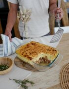 pyrex Правоъгълна купа изработена от термоустойчиво стъкло 2 л -