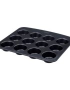 pyrex Тава за мъфини с 12 отделения метална GLIDE -