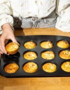 pyrex Тава за мъфини с 12 отделения метална GLIDE -