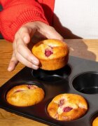 pyrex Тава за мъфини с 6 отделения метална GLIDE -