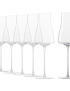 Schott Zwiesel Комплект чаши за шампанско от 6 части кристална чаша 312 мл "The Mo