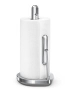 SimpleHuman Държач за ролка хартиени кърпи 363 см матирана неръждаема стомана -