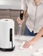 SimpleHuman Държач за ролка хартиени кърпи със спрей помпа 381 см черен - simpl
