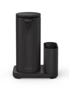 SimpleHuman Дозатор за сапун със сензор и държач за гъба 414 мл неръждаема стома