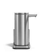 SimpleHuman Дозатор за сапун със сензор и държач за гъба 414 мл неръждаема стома