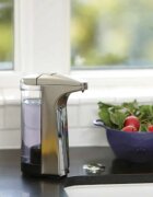 SimpleHuman Дозатор за течен сапун със сензор 237 ml Silver -