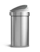 SimpleHuman Кофа за боклук със сензор полукръгла 45 L неръждаема стомана - simp