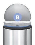 SimpleHuman Комплект чували за боклук код B 6 L/ 90 броя пластмаса - simplehuma