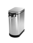 SimpleHuman Кош за храна за домашни любимци неръждаема стомана 30 L - simplehuma