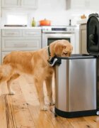 SimpleHuman Кош за храна за домашни любимци неръждаема стомана 30 L - simplehuma