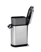 SimpleHuman Кош за храна за домашни любимци неръждаема стомана 30 L - simplehuma