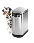 SimpleHuman Кош за храна за домашни любимци неръждаема стомана 30 L - simplehuma