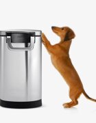 SimpleHuman Кош за храна за домашни любимци неръждаема стомана 30 L - simplehuma