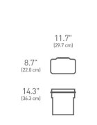 SimpleHuman Кошче за боклук 10 L пластмасово -