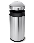 SimpleHuman Кошче за боклук 55 L неръждаема стомана - марка "".