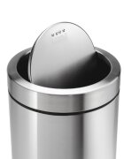 SimpleHuman Кошче за боклук 55 L неръждаема стомана - марка "".