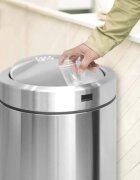 SimpleHuman Кошче за боклук 55 L неръждаема стомана - марка "".