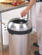 SimpleHuman Кошче за боклук 60 L неръждаема стомана -