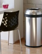 SimpleHuman Кошче за боклук 60 L неръждаема стомана -