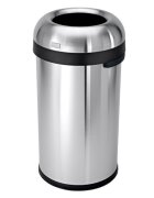 SimpleHuman Кошче за боклук 80 L неръждаема стомана -