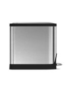 SimpleHuman Кошче за боклук с педал 10 L неръждаема стомана -