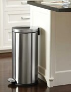 SimpleHuman Кошче за боклук с педал 30 л неръждаема стомана -