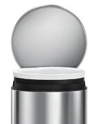 SimpleHuman Кошче за боклук с педал 30 л неръждаема стомана -
