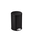 SimpleHuman Кошче за боклук с педал 4.5 L неръждаема стомана Matte Black - simp