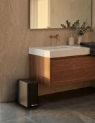 SimpleHuman Кошче за боклук с педал 5 л неръждаема стомана Matte Black - simple